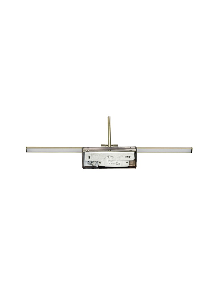 Wall lamps over a painting - Nowodvorski GIOTTO LED M Wall lamp picture wall lamp Max power 13W LED Antique brass 8170 - product kolory-swiatla.pl 4