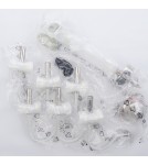 Chandelier chandeliers - Nowodvorski HAMPTON Ceiling Max power chandelier 6x40W E14 Chrome 8154 - product 4