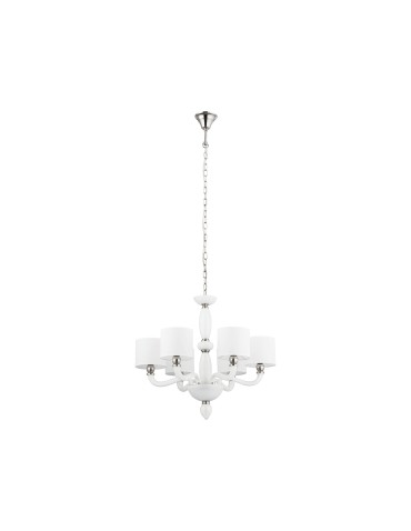 Nowodvorski NEWPORT Ceiling Max power chandelier 6x40W E14 White 8156