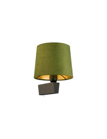 Nowodvorski CHILLIN Wall lamp with switch Max wattage 40W E27 Green-gold 8198 - product 2