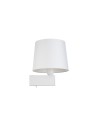 Nowodvorski CHILLIN Ścienna Kinkiet z włącznikiem Max moc 40W E27  Biały 8201
