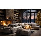 Wall lamps with lampshade - Nowodvorski CHILLIN Wall lamp with switch Max wattage 40W E27 White 8201 - product 5