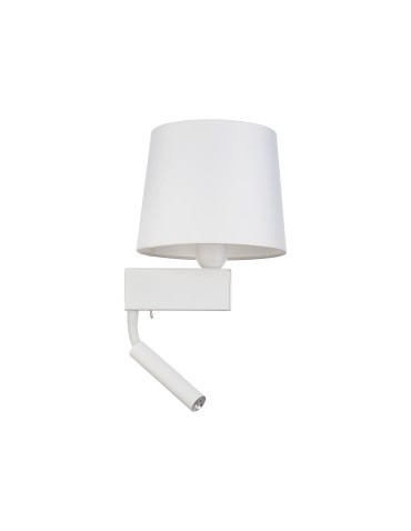 Nowodvorski CHILLIN Wall lamp with switch Max wattage 40W, 1x10W only LED E27, G9 White 8216