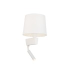 Reading wall lamps - Nowodvorski CHILLIN Wall lamp with switch Max wattage 40W, 1x10W only LED E27, G9 White 8216 - product 2