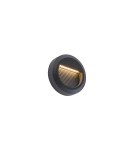 Lamps for path lighting - Nowodvorski SIDEWALK ROUND LED Outdoor Surface Mounted Wall Max wattage 1.6W LED IP54 Black 8147 - product 1