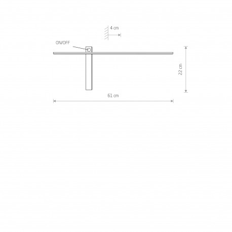 Nowodvorski IMPULSE LED S Ścienna Kinkiet obrazowe Max moc 6W LED IP23 Czarny 8115