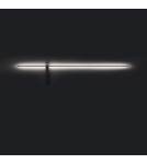 Modern wall lamps - Nowodvorski IMPULSE LED L Wall lamp picture wall lamp Max power 15W LED IP23 Black 8117 - product 1