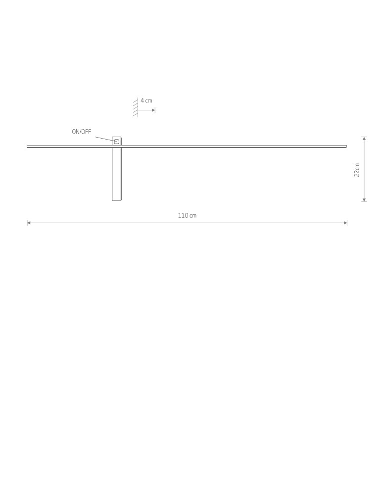Modern wall lamps - Nowodvorski IMPULSE LED L Wall lamp picture wall lamp Max power 15W LED IP23 Black 8117 - product kolory-swiatla.pl 4