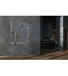Modern wall lamps - Nowodvorski IMPULSE LED L Wall lamp picture wall lamp Max power 15W LED IP23 Black 8117 - product 5