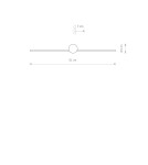 Bathroom wall lamps - Nowodvorski PIN LED S Wall Wall lamp Picture wall lamp Max wattage 6W LED IP44 Black 8127 - product 6