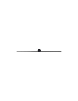 Nowodvorski PIN LED M Wall Wall lamp Picture wall lamp Max power 10W LED IP44 Black 8128