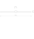 Bathroom wall lamps - Nowodvorski PIN LED M Wall Wall lamp Picture wall lamp Max power 10W LED IP44 Black 8128 - product 5