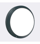 Outdoor ceiling lamps - Norlys Bornholm ceiling/wall LED 10W Aluminum 541AL - product 1