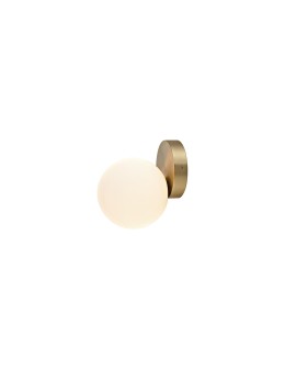 Nowodvorski ICE BALL Wall Wall lamp Max power 1x25W G9 IP44 Antique brass 8126