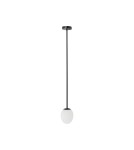 Pendant lamps - Nowodvorski ICE EGG A Suspended Ceiling Max wattage 25W G9 IP44 Black 8124 - product 1