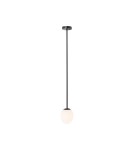 Pendant lamps - Nowodvorski ICE EGG A Suspended Ceiling Max wattage 25W G9 IP44 Black 8124 - product 2