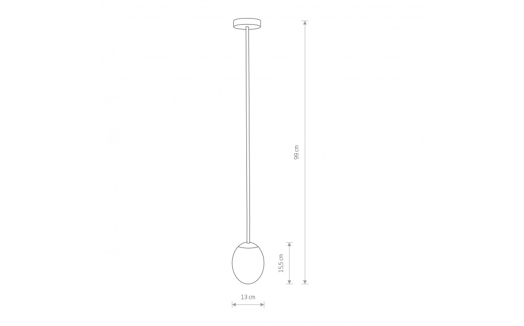 Nowodvorski ICE EGG A Sufitowa Wisząca Max moc 25W G9 IP44 Czarny 8124