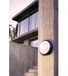 Outdoor ceiling lamps - Norlys Bornholm ceiling/wall LED 10W Aluminum 541AL - product 2