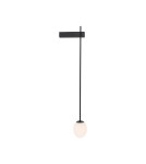 Bathroom wall lamps - Nowodvorski ICE EGG B Wall Wall lamp Max wattage 25W G9 IP44 Black 8125 - product 2