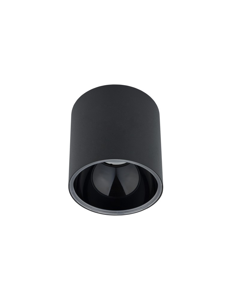 Ceiling luminaires for replaceable light source - Nowodvorski HALO Spot Surface Mounted Max wattage 10W only LED GU10 Black 8196 - product kolory-swiatla.pl 1