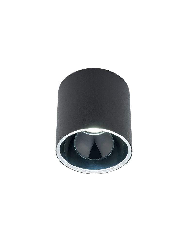 Ceiling luminaires for replaceable light source - Nowodvorski HALO Spot Surface Mounted Max wattage 10W only LED GU10 Black 8196 - product kolory-swiatla.pl 2