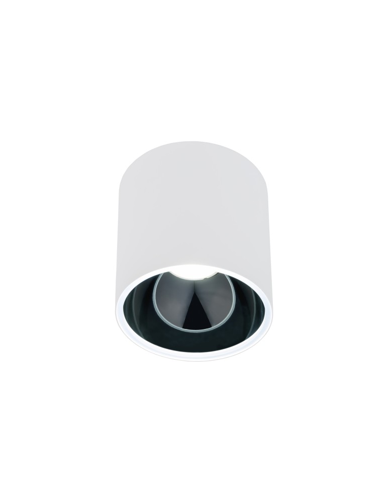 Ceiling luminaires for replaceable light source - Nowodvorski HALO Spot Surface Max wattage 10W only LED GU10 White 8195 - product kolory-swiatla.pl 2
