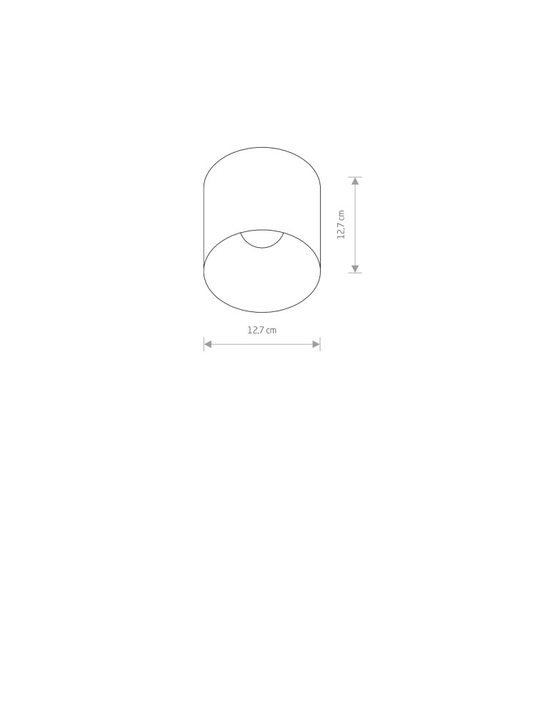 Ceiling luminaires for replaceable light source - Nowodvorski HALO Spot Surface Max wattage 10W only LED GU10 White 8195 - product kolory-swiatla.pl 5