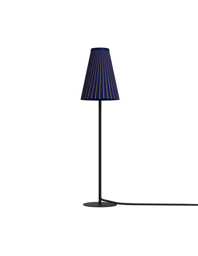 Table lamps with lampshade - Nowodvorski TRIFLE Table Max wattage 10W only LED G9 Navy-gold 8075 - product kolory-swiatla.pl 1