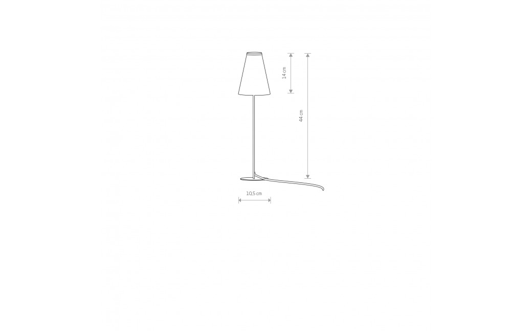 Nowodvorski TRIFLE Stołowa Max moc 10W only LED G9 Granatowo-biały 8076