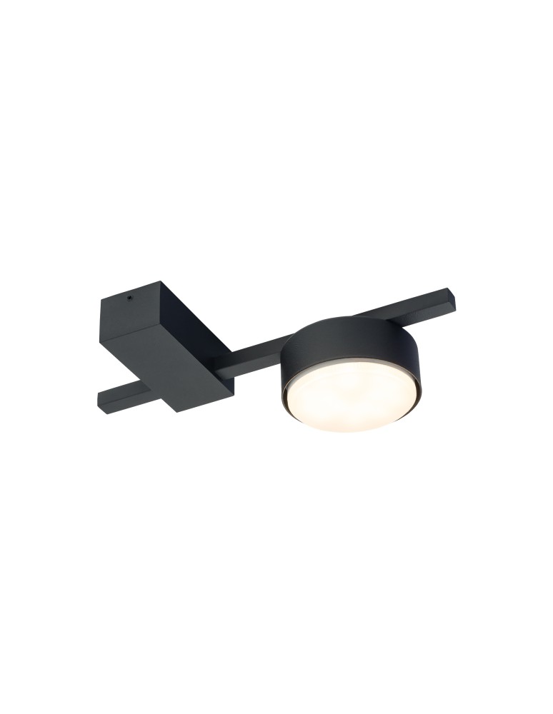 Modern ceiling lamps - Nowodvorski PILLS Ceiling Plafond Max power 1x8W GX53 Black 8266 - product kolory-swiatla.pl 2