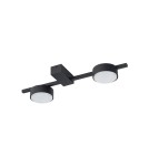 Modern ceiling lamps - Nowodvorski PILLS Ceiling Plafond Max power 2x8W GX53 Black 8264 - product 1