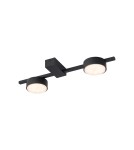 Modern ceiling lamps - Nowodvorski PILLS Ceiling Plafond Max power 2x8W GX53 Black 8264 - product 2