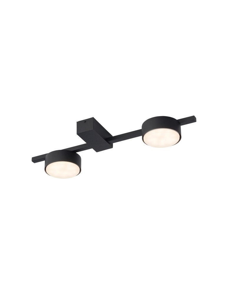 Modern ceiling lamps - Nowodvorski PILLS Ceiling Plafond Max power 2x8W GX53 Black 8264 - product kolory-swiatla.pl 2