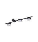 Modern ceiling lamps - Nowodvorski PILLS Ceiling Plafond Max power 3x8W GX53 Black 8263 - product 1
