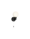 View Nowodvorski SIMI Wall Mounted Max power 1x25W G9 IP44 Black 8052