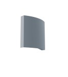 Wall lamps - Nowodvorski BORDE Wall lamp with switch Max wattage 40W E27 Grey 8046 - product 1