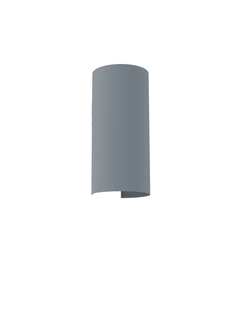 Wall lamps - Nowodvorski VELERO Wall lamp with switch Max wattage 40W E27 Grey 8043 - product kolory-swiatla.pl 1