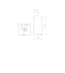 Wall lamps - Nowodvorski VELERO Wall lamp with switch Max wattage 40W E27 Grey 8043 - product 4