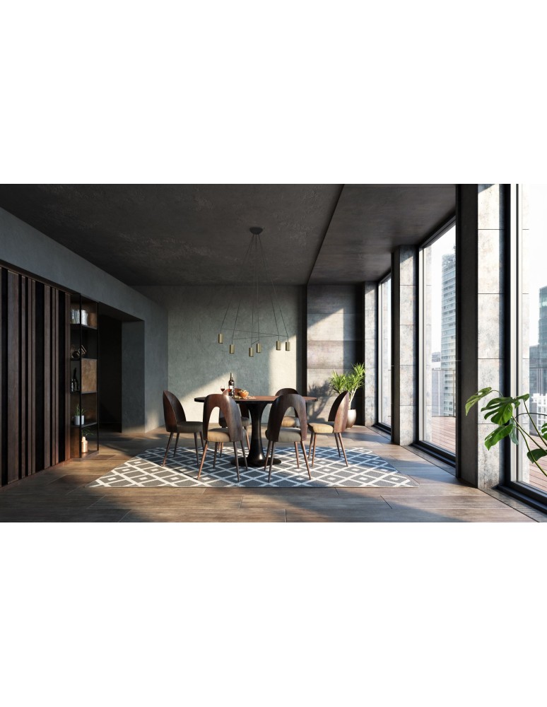 Pendant lamps - Nowodvorski IMBRIA Pendant Ceiling Max power 10W only LED GU10 Brass 7956 - product kolory-swiatla.pl 3