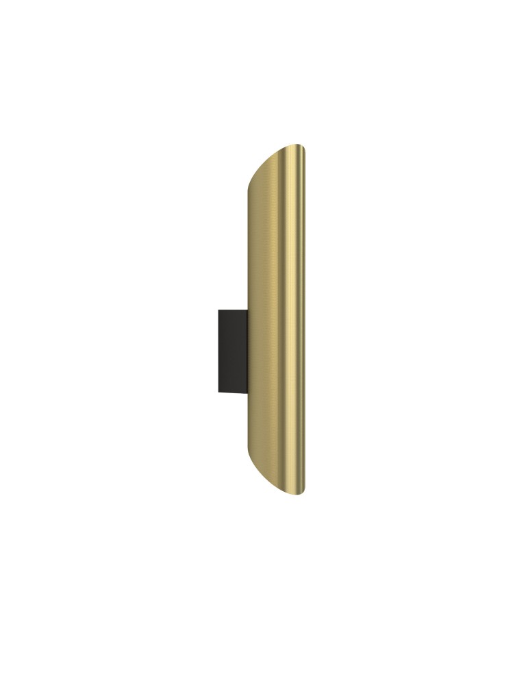 Tube wall lamps - Nowodvorski EYE WALL CUT Wall lamp Max wattage 10W only LED GU10 Brass 7995 - product kolory-swiatla.pl 1
