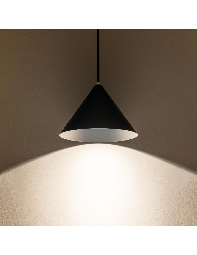 Pendant lamps - Nowodvorski ZENITH S Ceiling Pendant Max wattage 1 x 35W GU10 Black 7996 - product kolory-swiatla.pl 3