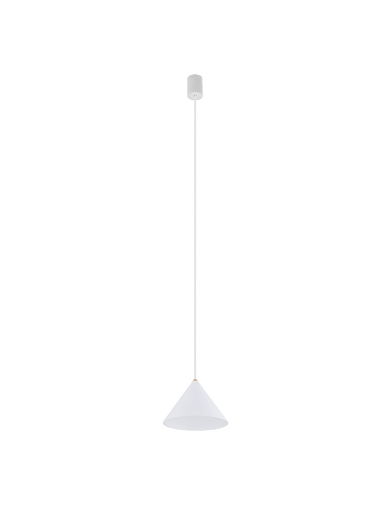 Pendant lamps - Nowodvorski ZENITH S Ceiling Pendant Max wattage 1 x 35W GU10 White 7997 - product kolory-swiatla.pl 1