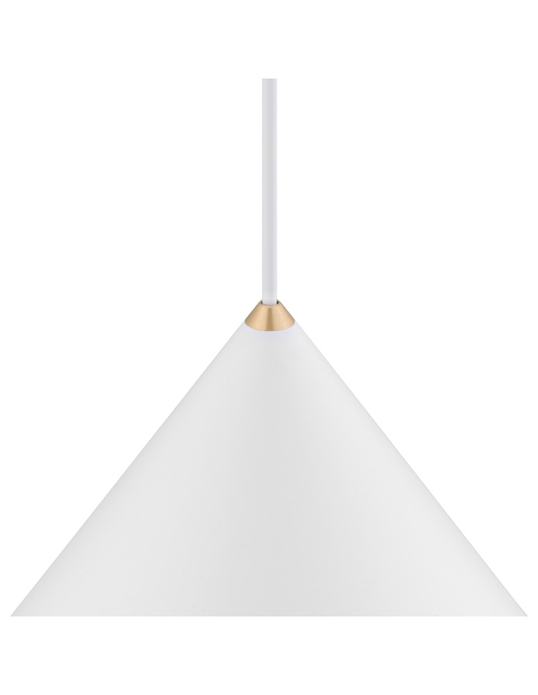 Pendant lamps - Nowodvorski ZENITH S Ceiling Pendant Max wattage 1 x 35W GU10 White 7997 - product kolory-swiatla.pl 3