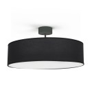 Ceiling lamps with lampshade - Nowodvorski VIOLET Ceiling Plafond/Suspended Max wattage 25W only LED E27 Black 7961 - product 1