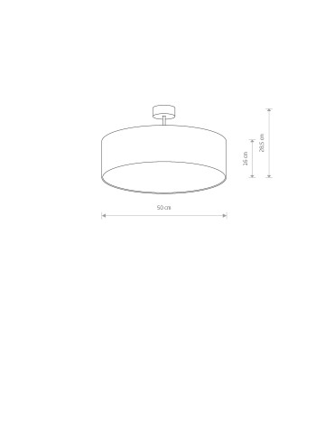 Nowodvorski VIOLET Ceiling Plafond/Suspended Max wattage 25W only LED E27 Black 7961 - product 2