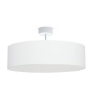 Ceiling lamps with lampshade - Nowodvorski VIOLET Ceiling Plafond/Suspended Max wattage 25W only LED E27 White 7958 - product 1
