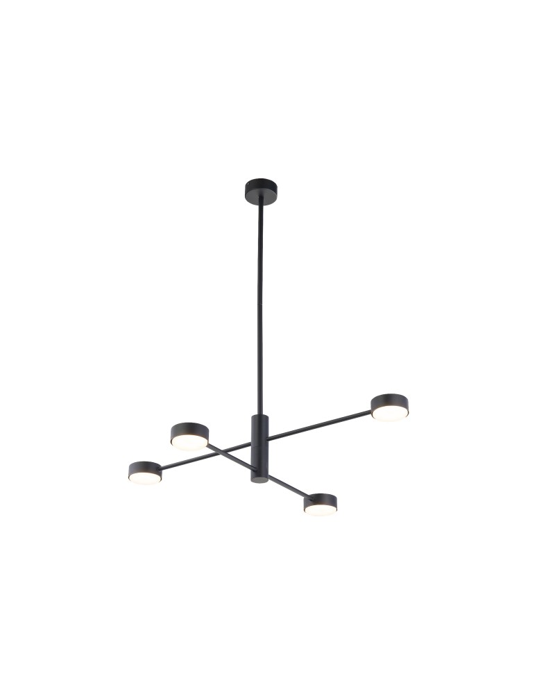 Pendant lamps - Nowodvorski ORBIT Ceiling Plafond Max power 4x8W GX53 Black 7945 - product kolory-swiatla.pl 2