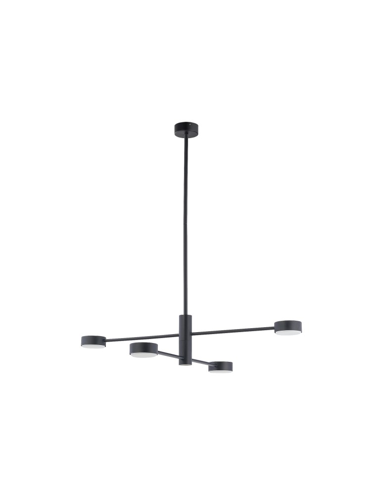 Pendant lamps - Nowodvorski ORBIT Ceiling Plafond Max power 4x8W GX53 Black 7945 - product kolory-swiatla.pl 3
