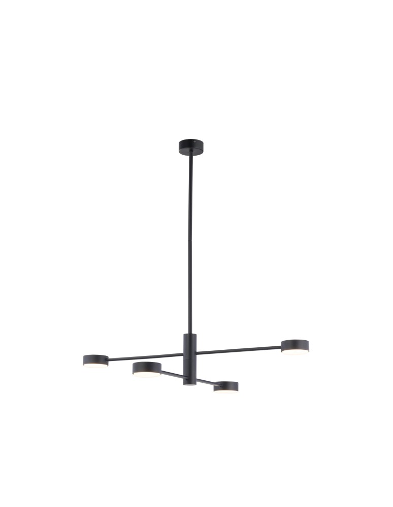 Pendant lamps - Nowodvorski ORBIT Ceiling Plafond Max power 4x8W GX53 Black 7945 - product kolory-swiatla.pl 4