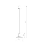 Pendant lamps - Nowodvorski HERMANOS Ceiling Pendant Max wattage 10W only LED GU10 Black 8100 - product 4